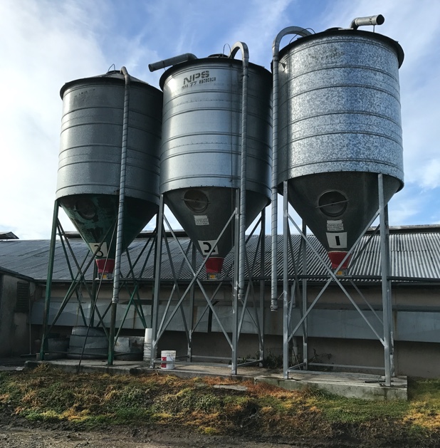 Second Hand NPS Silos 10 ton approximately, Machinery